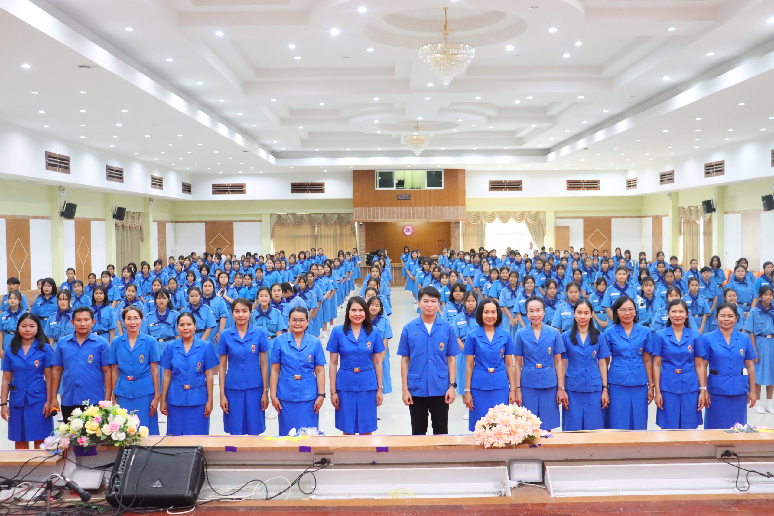 พิธีเข้าประจำหมู่ยุวะฯ